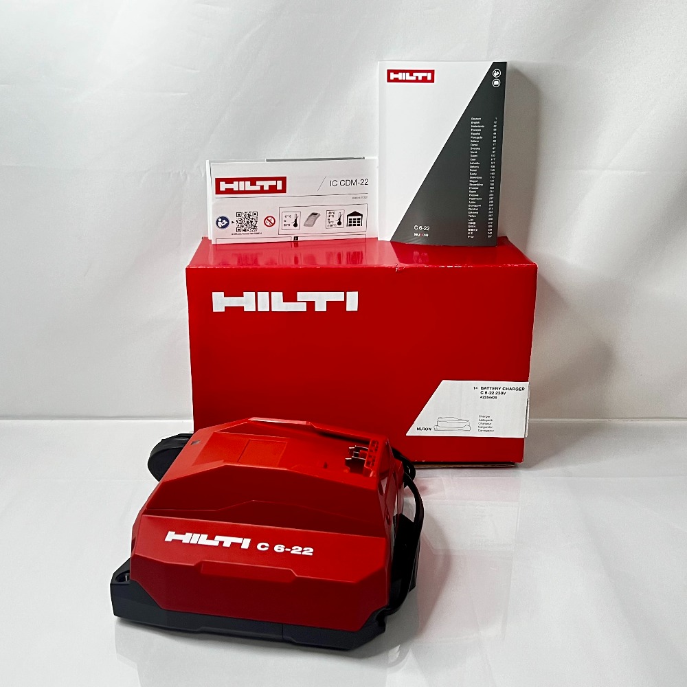 Chargeur Hilti C6-22 21,6 V – Occasion Fonctionnel, Sans Batterie